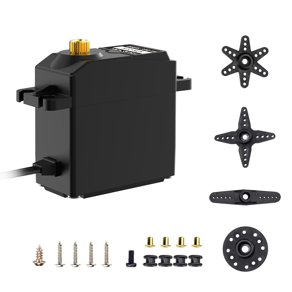 Hiwonder Serial High Voltage Bus Servo HTS-21H Anti-burning and Anti-blocking Intelligent Serial Port High Torque High Precision with Feedback Dedicated for Robot Gripper Claw Hiwonder Serial High Voltage Bus Servo HTS-21H Anti-burning and Anti-blocking Intelligent Serial Port High Torque High Precision with Feedback Dedicated for Robot Gripper Claw